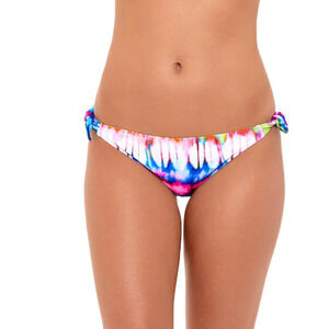 Salt + Cove Womens Do Or Tie Dye White Swim Bottom Juniors Size XS 11459